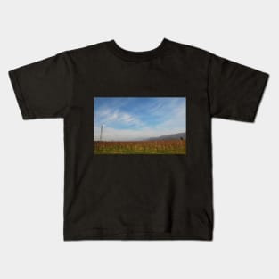 Autumn Landscape in Friuli Kids T-Shirt